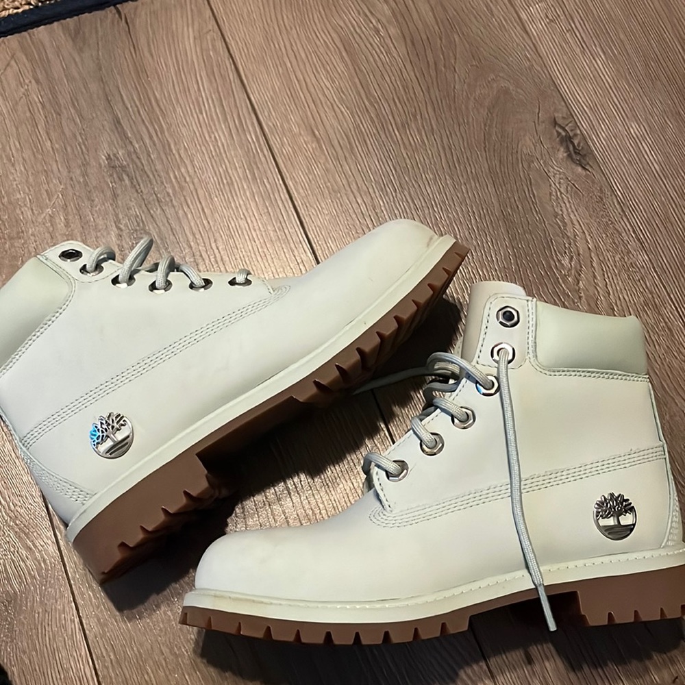 Timberland kids light blue